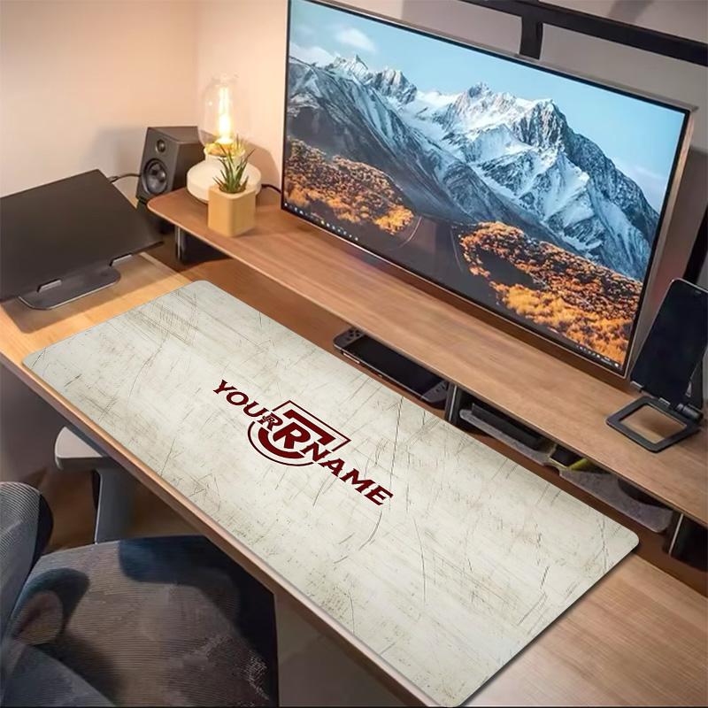 Ssv Jahn Regensburg Custom Name Large Size Mouse Pad Large Gaming Table Cushion Non-slip Laptop Tablet Big Mousepad XXL Mat Mini PC Playmat With Lock 