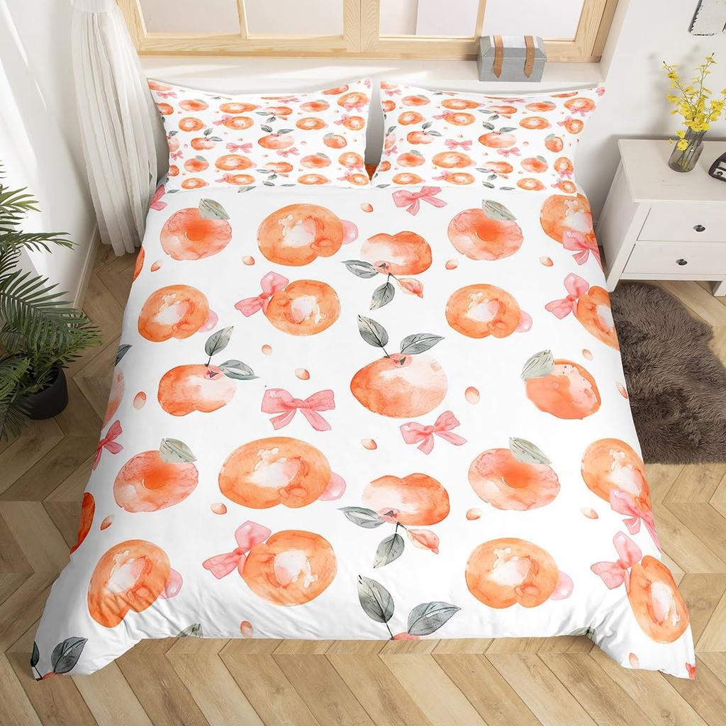 Red Pitaya Duvet Cover King Queen Dragon Fruit Painting Bedding Set Tropical Fruits Comforter Cover Modern Art Soft Quilt Cover