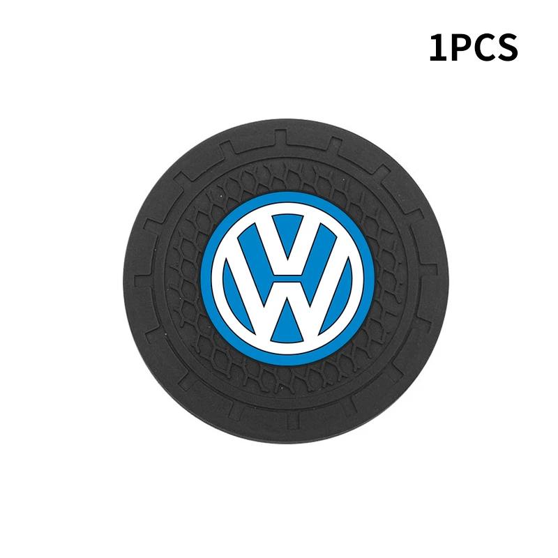 Car Non-Slip Water Cup Coaster Waterproof Bottle Holder Car interior Accessories For Volkswagen Golf GTI MK1 MK2 MK3 MK4 MK5 MK6 MK7 MK8