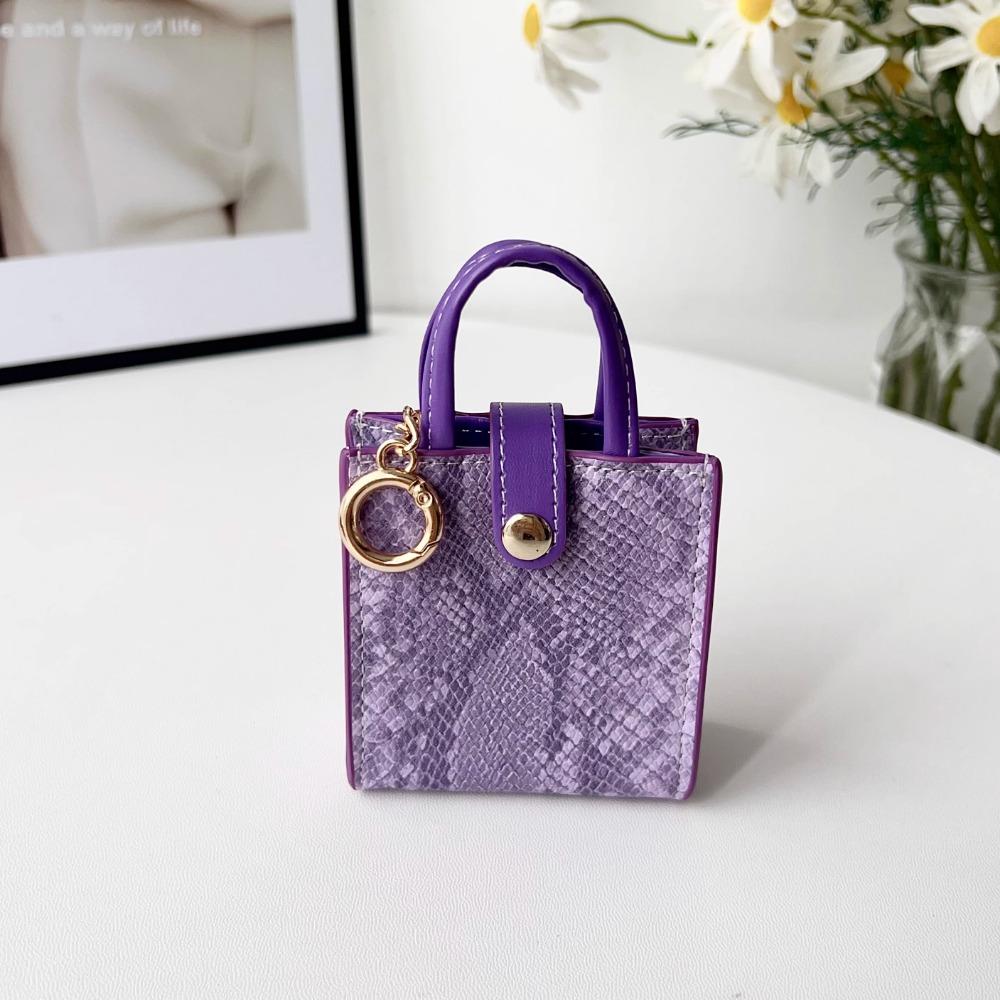 Бренд тренда легкой роскоши Сумка-кроссбоди на шнурке-змейке Кожаный чехол для беспроводных Bluetooth-наушников для Airpods 4 3 2 1 Pro 1 2 Ударопрочный чехол