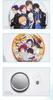 Genuine Boys' Swimming Club 75MM Double Flash Magnetic Badge Anime Sticker