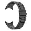 For Google Pixel Watch 3 45mm Watch Band Three Beads Stainless Steel Strap