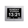 Customizable Auto Dimming WiFi Modern Quartz Digital Calendar Day Clock 7 Inch Medication Reminder Dementia/Alzheimer