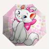 1pc The Aristocats, Marie Automatic Umbrella 8-Bone Design Compact Gear for Outdoor Travel,Perfect Gift for Friends' Birthdays yy250815018