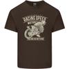 Motorcycle Racing Biker Skull Motorbike Unisexs Light Cotton TShirt