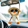 Car Pendant Swing Duck Car Rearview Mirror Pendant Car Pendant Car Pendant