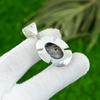 925 Silver Natural Stick Agate Artisan Bezel Handcrafted Wedding Pendant Jewelry