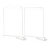 2/4/6Pcs Clear Acrylic Shelf Dividers Organizer Shoes Clothes Purses Blankets Closet Separators for Bedroom