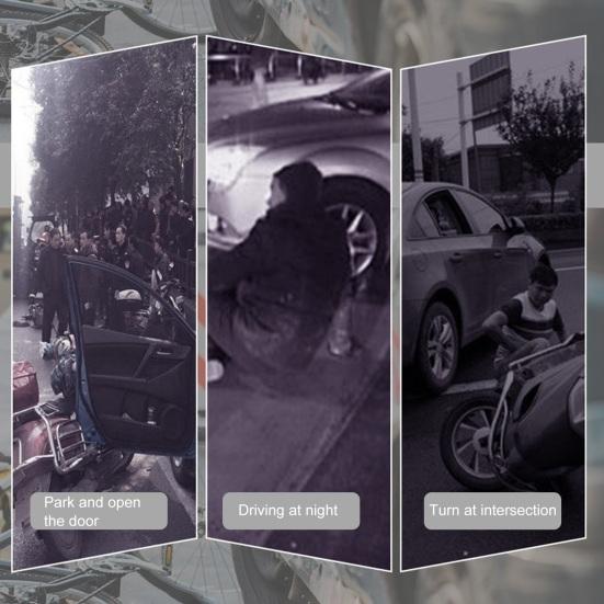 10 шт. светоотражающие наклейки для автомобиля водонепроницаемые устойчивые к УФ-излучению самоклеящиеся с сильной липкостью для ночной видимости