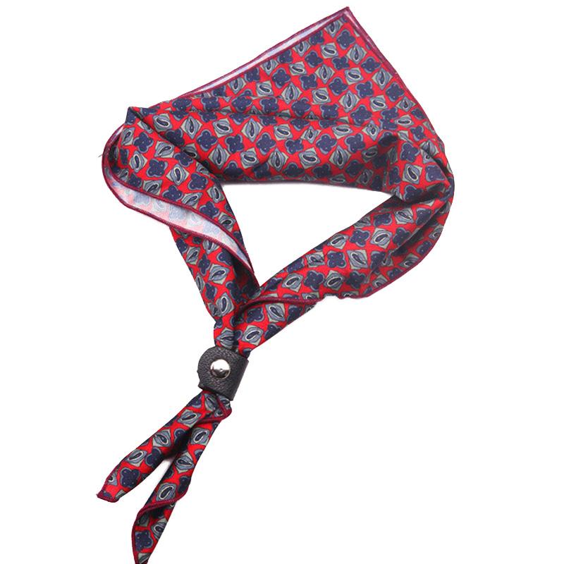 60x60cm Square Scarf Pocket Towel Headband Fashion Neckerchief Suit Accessories Printed Business Cashew Flower Vintage Necktie