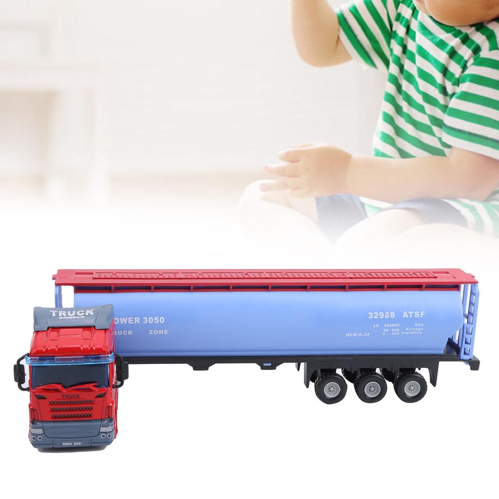 1:43 Инженерный Контейнерный Грузовик Модель Игрушка Инерционный Высокая Симуляция Детская Игрушка Транспортное Средство(красный