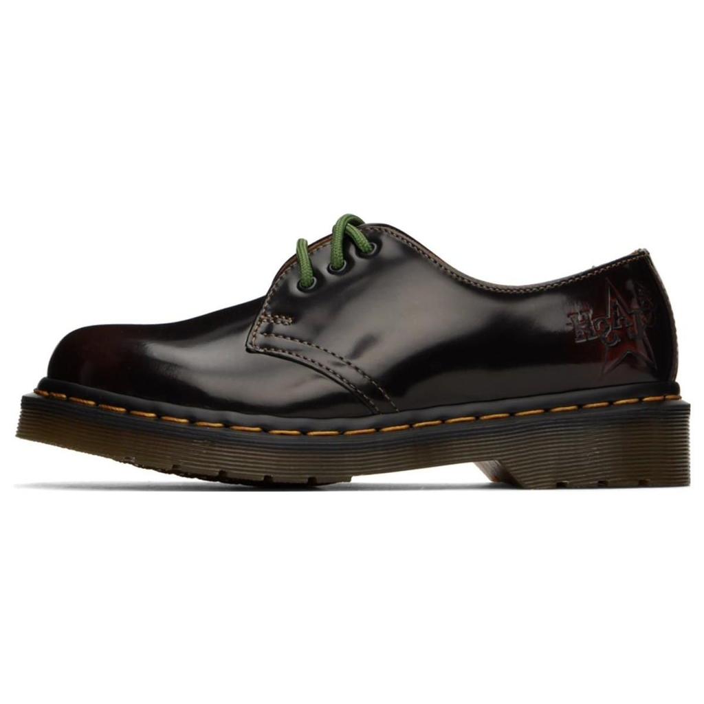 The Clash x Dr. Martens 1461 Вишнево-красные Унисекс Кроссовки 28001600
