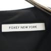 FOXEY NEW YORK Сделано в Японии Без рукавов Цельное платье 38 Темно-синий Женское Б/у