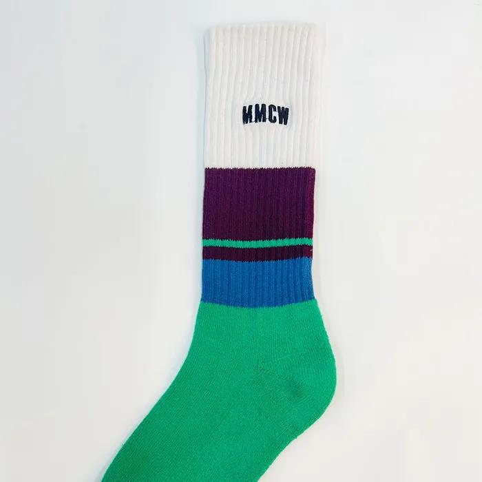 Длинные спортивные носки MMCW/ЗЕЛЕНЫЕ