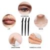 5/10Pcs Eyebrow Razor with Protective Cover Multipurpose Face Exfoliating Dermaplaning Tool Women Men Facial Eyebrow Trimmer