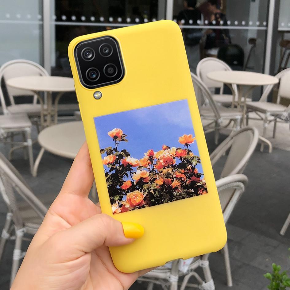 Чехол для Samsung Galaxy A12 Чехол для Samsung A42 5G Милое Сердечко Задняя крышка Fundas Для Samsung A 12 SM-A125F SM-A426B A 42 5G Чехлы для телефона