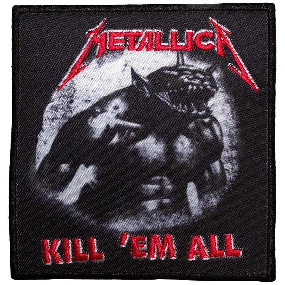 Metallica Kill ´Em All / Jump In The Fire Printed Iron On Patch