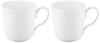 Imported Royal Copenhagen White Fluted Pair Mug S 280ml Wedding Gift 1017377 [Regular Product]