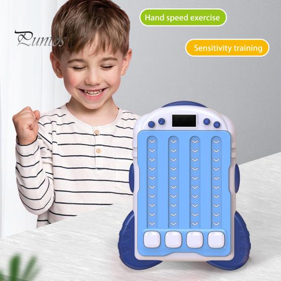 Игровая консоль Fast Push Rhythm Master со светодиодной подсветкой, электронная портативная музыкальная игрушка для снятия стресса, для детей и взрослых, интерактивная игра Beat Matching