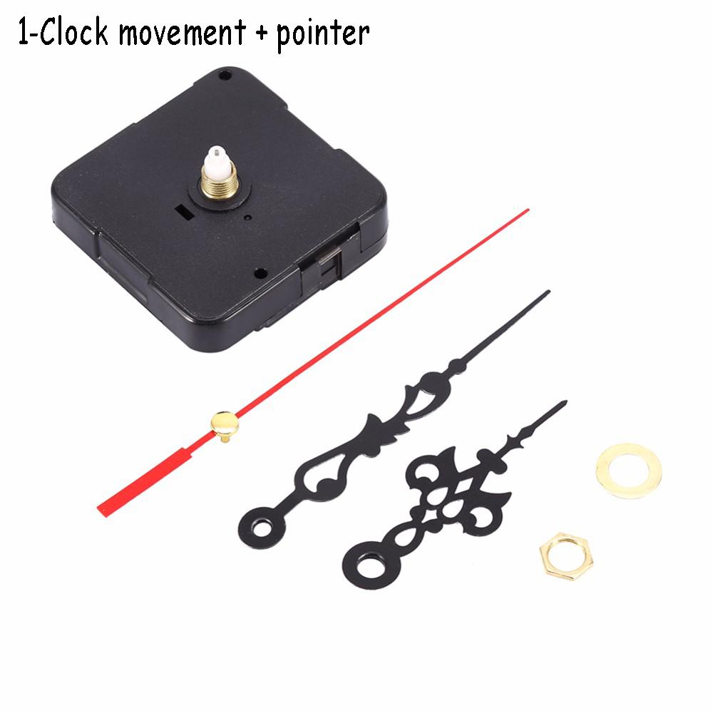 Основные инструменты Классический механизм часового механизма без звука Ремонт запасных частей + стрелки Маятник