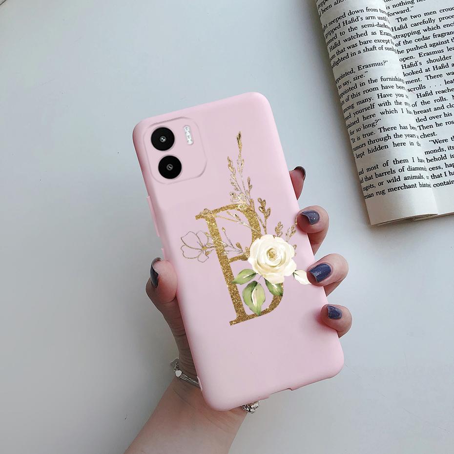 For Redmi A2 Plus Case Funda Cute Letter Soft Silicone Phone Case For Xiaomi Redmi A2 Plus Case Cover Bumper for Redmi A2+ Coque