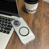 Чехол для TECNO CAMON 30S Pro Минималистичный Полупрозрачный Магнитный Корпус Поднятая Гальванизированная Рамка Вокруг Камеры Противоскользящий Ударопрочный Защитный Чехол