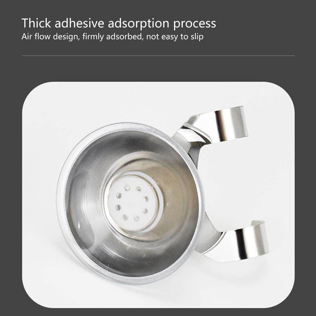 Упаковка из 2 крючков с вакуумными присосками. Практичные крючки с присосками из нержавеющей стали для стеклянных, зеркальных, плиточных поверхностей в доме.