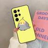Cartoon Animal Chubby Cockatiel Case For Samsung Galaxy S25 Ultra S20 S21 S22 S23 S24 Ultra S9 S10 Plus S25 FE Cover Coque