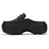Abrasion-Resistant Slip-Resistant Wrap-toe Slippers Unisex Black
