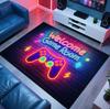 Игровые ковры для спальни мальчиков подростков 3D Красный Игровой Геймпад Ковры Гостиная Коврик Домашний Декор Игровой Контроллер Черный Декор Коврики для прихожей