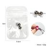 2 In 1 Nail Cat Eye Magnet And Super Strong Magnetic Ball Purple Pink Aluminum Anti-Mistouch Salon Home Manicure DIY Nail Tool