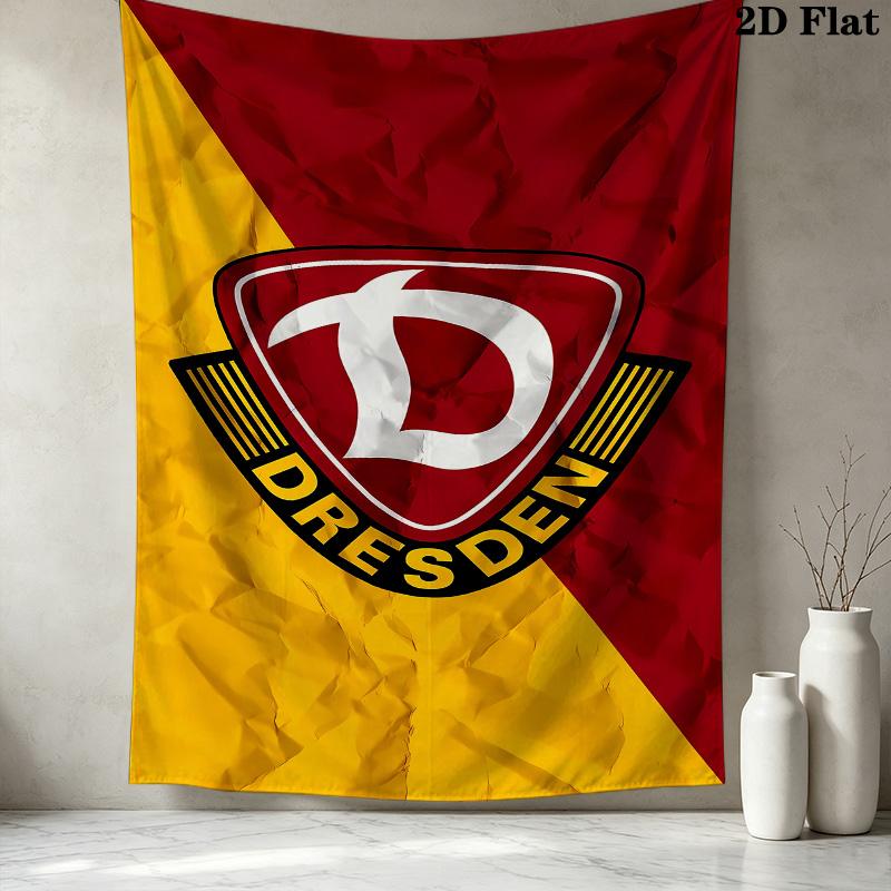 Sg Dynamo Dresden Wall Tapestry Aesthetic Wall Hanging Printed Fabric Blanket Decorative Tapestries For Bedroom Living Room Home Decor