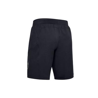 Project Rock Unstoppable Sports Solid Color с низкой талией Свободные повседневные шорты Мужские брюки Черные 1359119-001