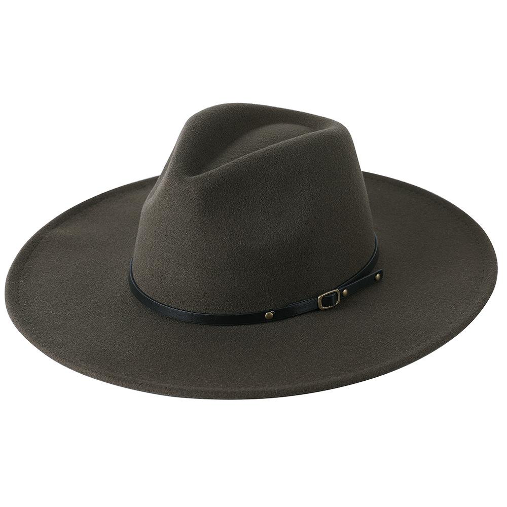 Шерстяные теплые шляпы Fedora с широкими полями, женские однотонные топы, джазовая фетровая шляпа для мужчин, панама Gamble, желтые шляпы