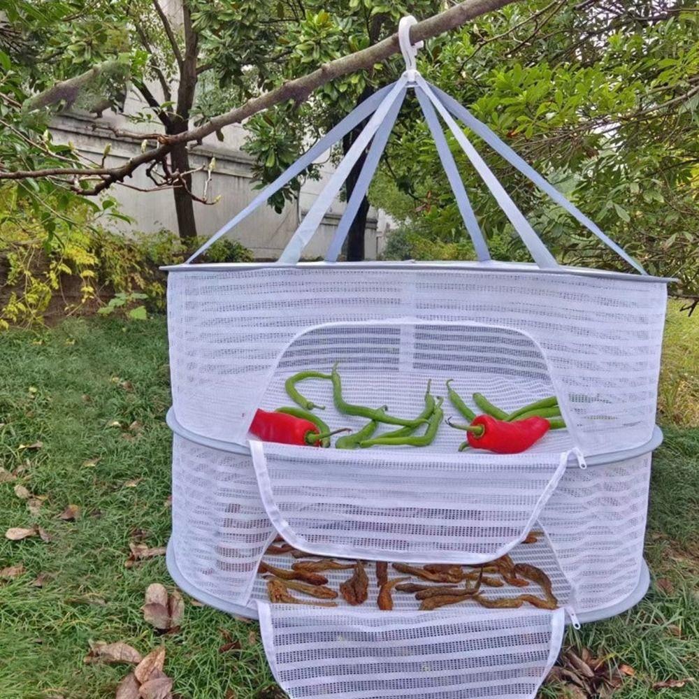 Складная сушилка для трав, сетка для сушки, подвесная сушилка, сетка для сушки, бытовая