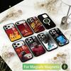 Футбольный V-Victor O-Osimhen Чехол для телефона для iPhone17,16,15,14,13,12,11 Plus,Pro Магнитный для Magsafe Беспроводная зарядка