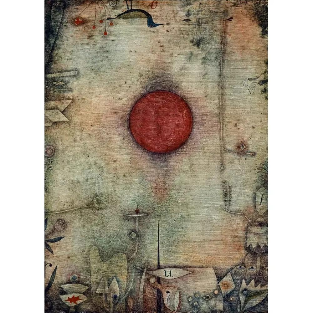 Classic Abstract Wall Art by Paul Klee Nordic HD Canvas Print Poster for Home Living Room Bedroom ation Modern Home
