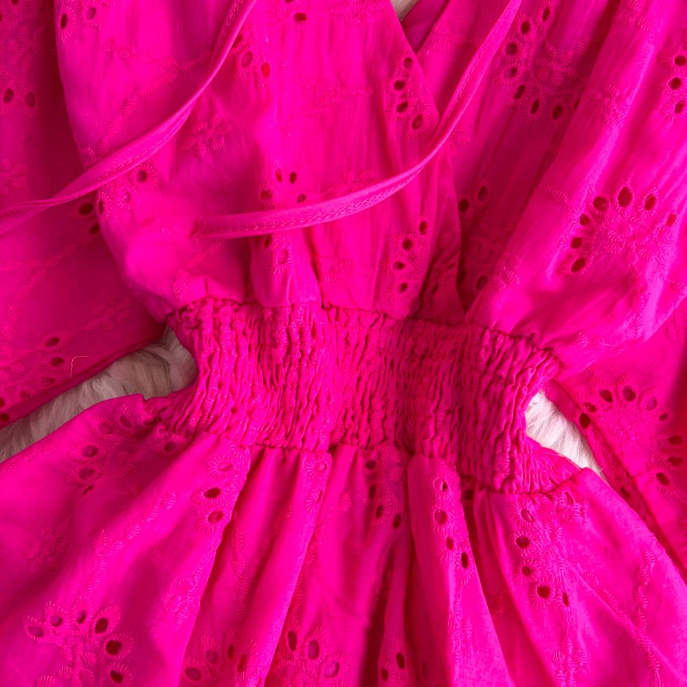 Винтажное полое платье с вышивкой и высокой талией, сказочное платье трапециевидной формы с короткими рукавами, шикарное летнее пляжное платье, женский сарафан для отпуска