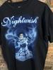 Винтажная Редкая Футболка Nightwish 2005 года Прощальная Унисекс BO229 Унисекс Футболка