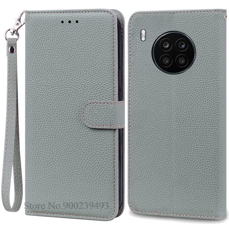 Чехол для Honor 50 Lite NTN-L22 NTN-LX1 NTN-LX3 кожаный чехол-книжка с откидной крышкой для Huawei Honor 50 Lite чехол для телефона Fundas