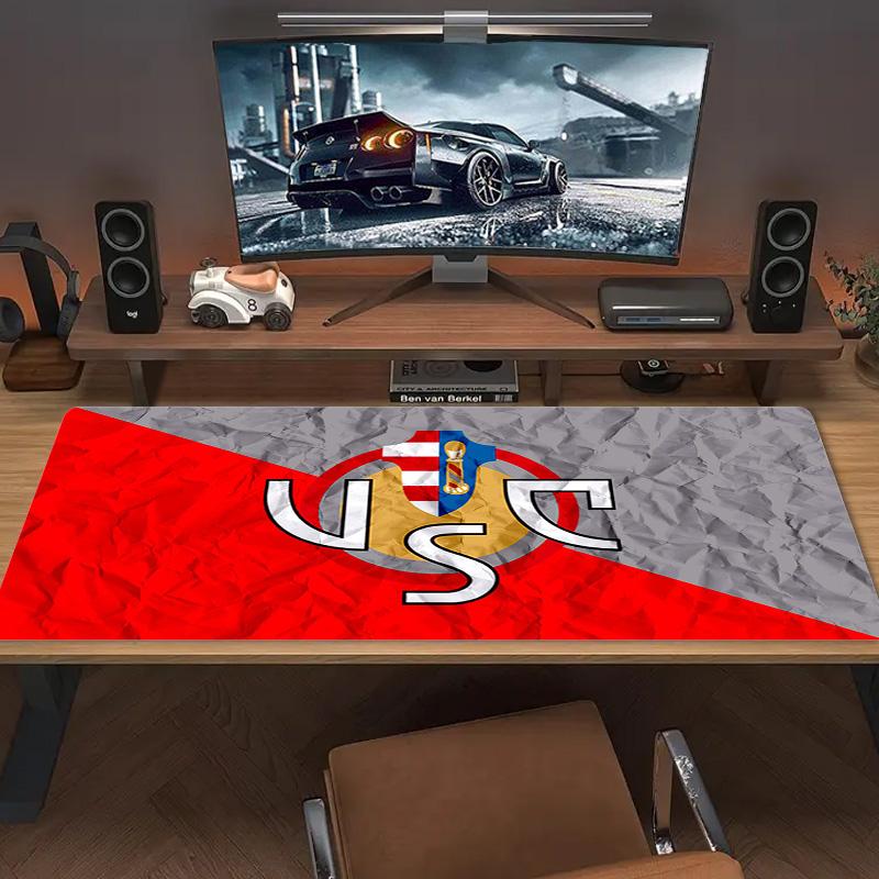 US Cremonese Color Mouse Pad Large Gaming Table Cushion Non-slip Laptop Tablet Big Mousepad XXL Mat Mini PC Playmat With Lock edge