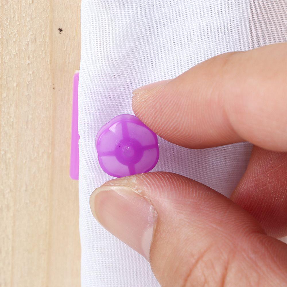 Convenient Fastener Window Curtain Fixed Tools Adhesive Screen Door Sticky Buckle Sticky Hook