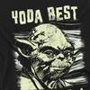 Star Wars Unisex Adult Yoda Best Dad Comic T-Shirt