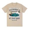 T-shirt Men's and Women's Clothing Retro Cotton Short Sleeved T-shirt Top