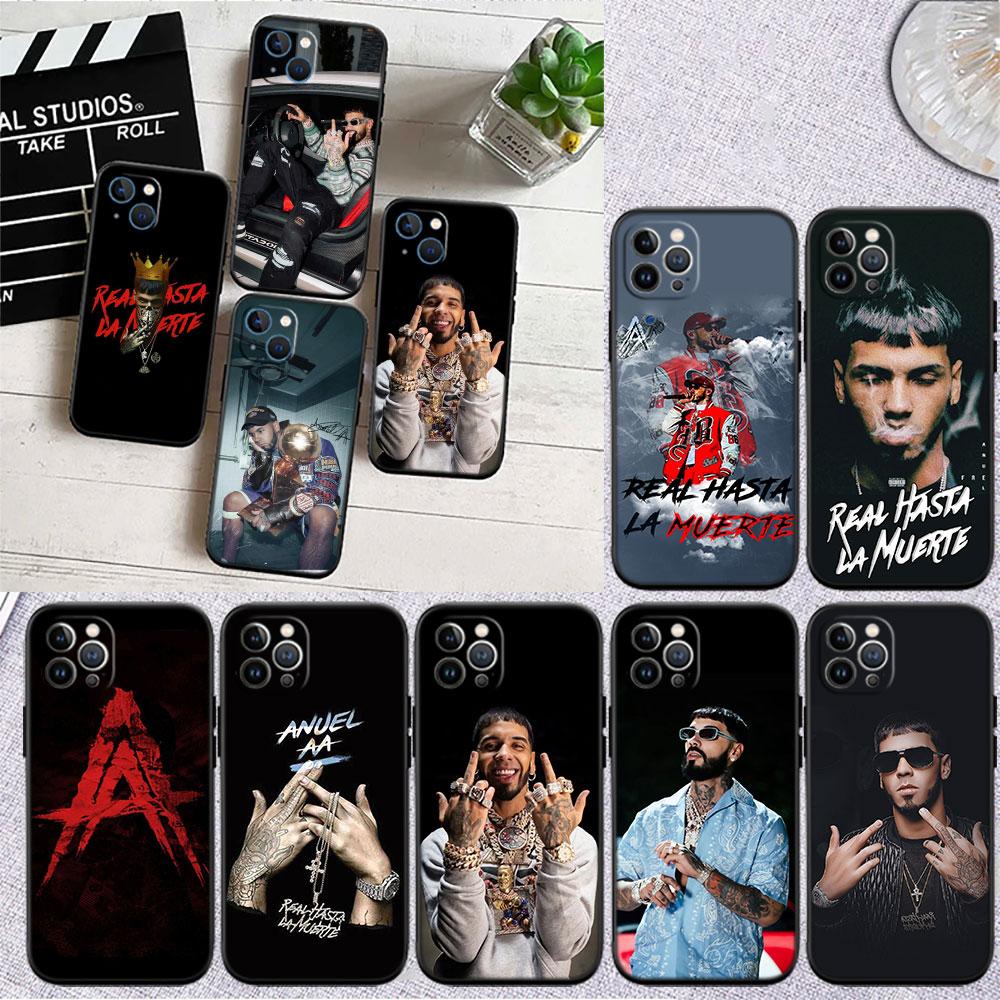LO11 Anuel AA Soft Shell Phone Case for Redmi Note 10 11 12 Pro Max 10S 10C 10T 11A 11S 12S 12C