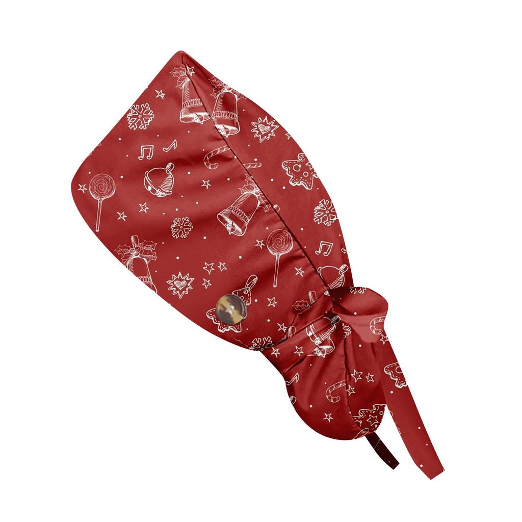 Модная рождественская рабочая кепка с принтом, повседневная женская кепка с хвостиком, кепка с повязкой, кепка Baotou