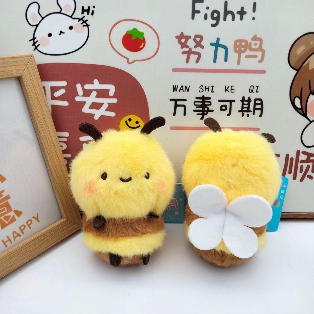 Плюшевая кукла Маленькая пчелка Кукла Сумка Шарм Пчелка Брелок Маленькая подвеска Пчелка Плюшевая подвеска Рюкзак