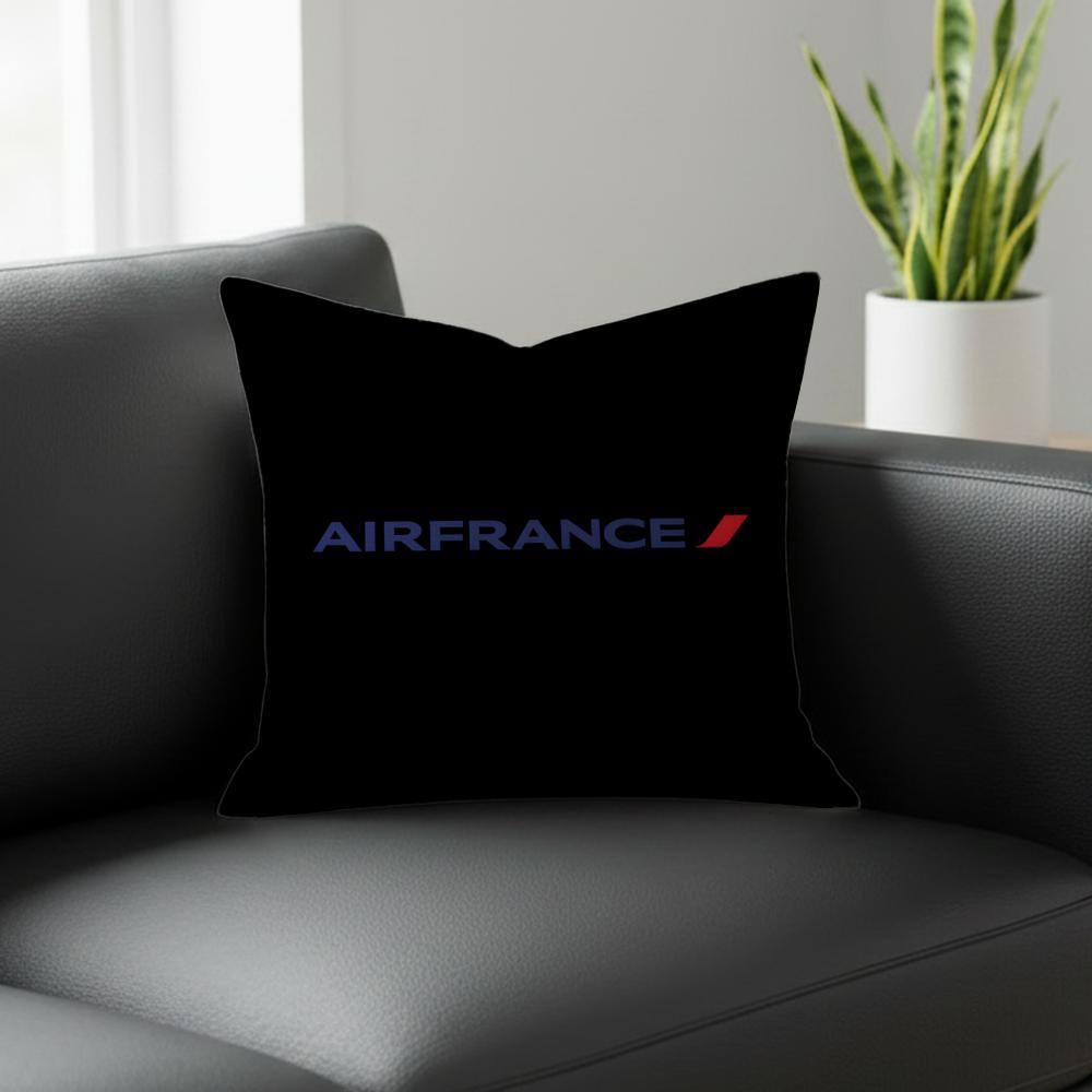 Brand Air France Cushion Cover Natural Linen Pillowcase Set AllinOne Decor for Sofa Bedroom Chair