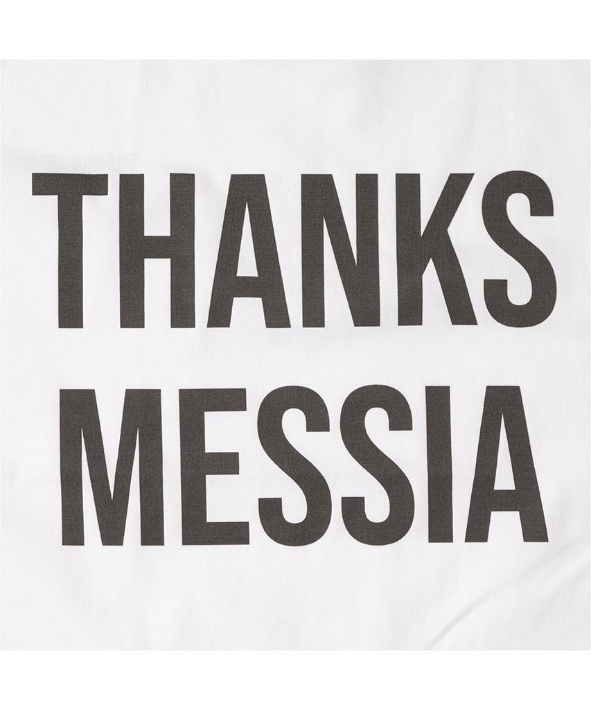 THANKS MESSIA Футболка с оригинальным логотипом - Белая