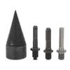 Firewood Log Splitter Drill Bit High Carbon Steel Electric Drill Wood Splitter Detachable Drill Bit